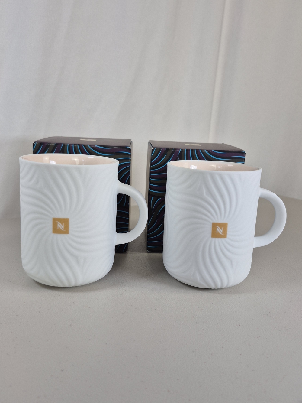 Nespresso + Thandiwe Muriu Limited Edition Festive Coffee Mugs (Pair)